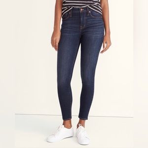 MADEWELL 9” High Rise Skinny Ankle Jean SIZE: 28
